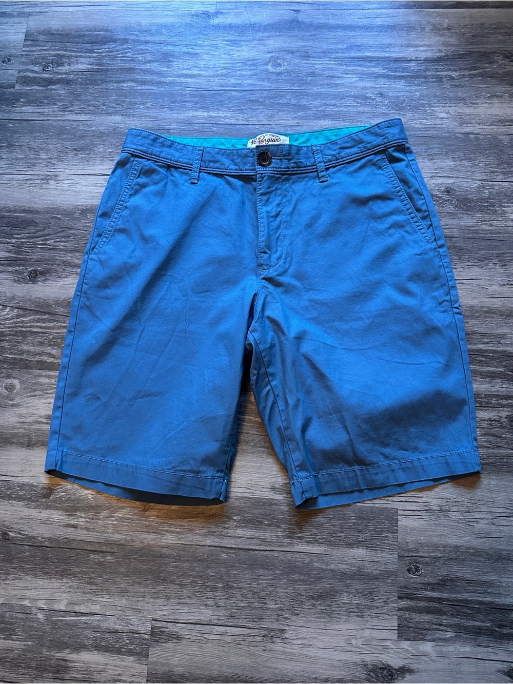 Men's Blue Chino Shorts size 32